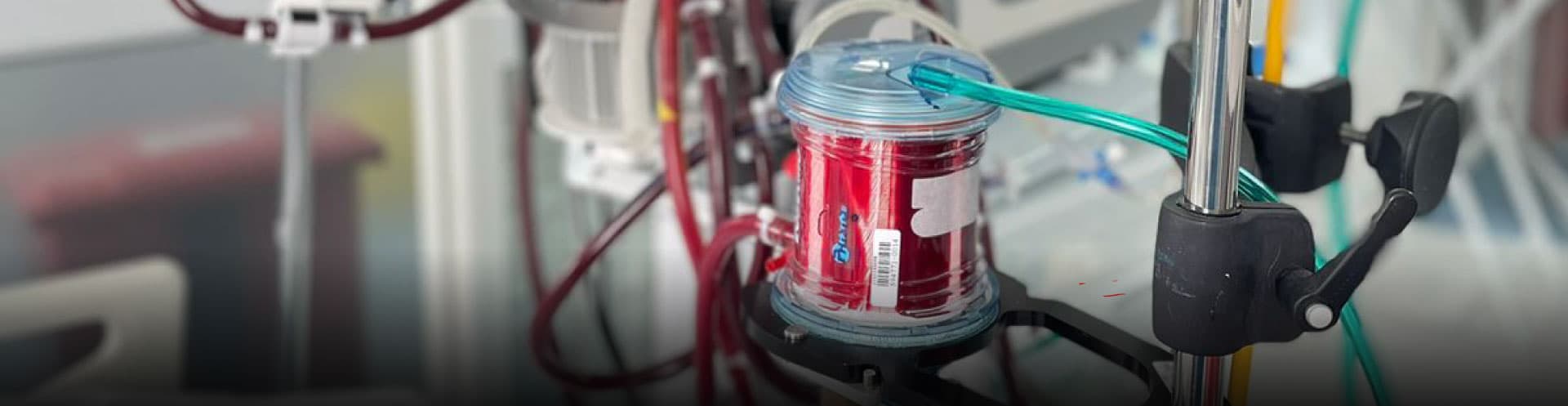 consola para usar ECMO