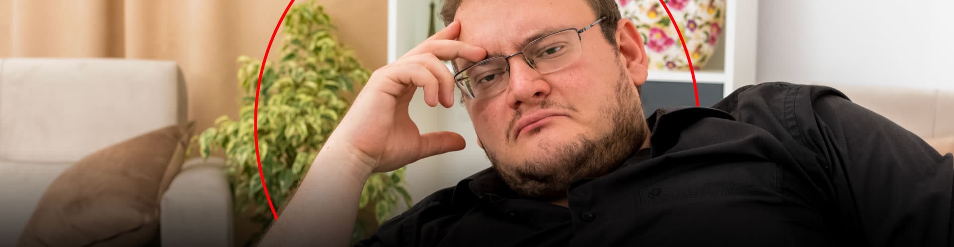Persona con obesidad y enfermedad hepática no alcohólica