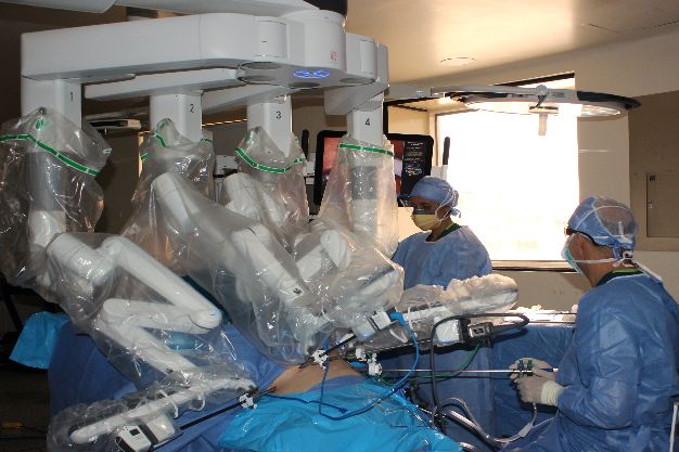 sala de cirugia robotica