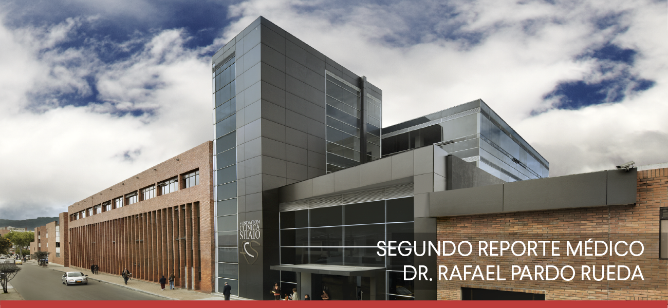 Dr. Rafael Pardo Rueda sigue en observación y manejo intensivo después de la cirugía de aorta
