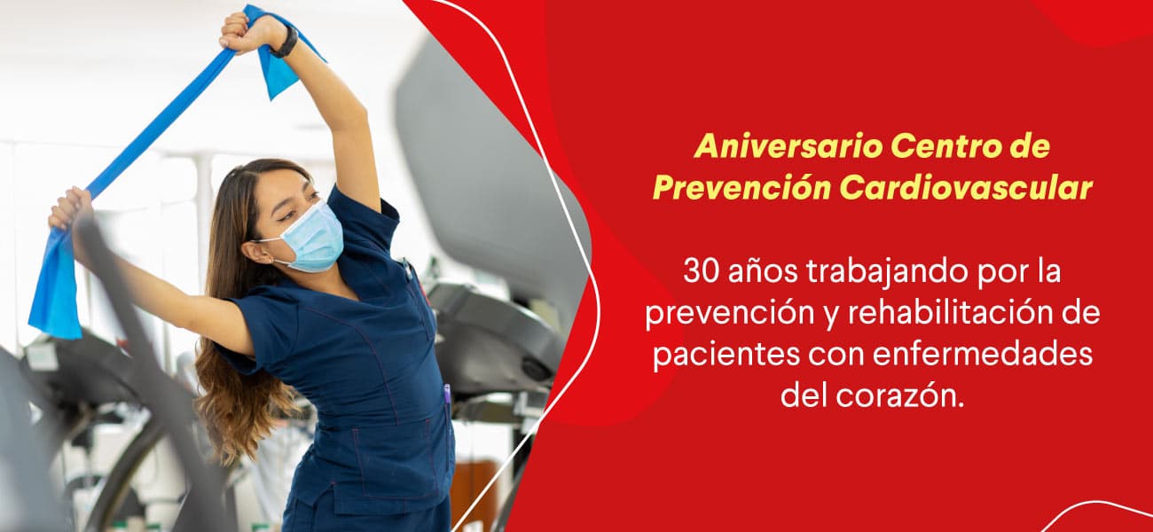Aniversario Centro de Prevención Cardiovascular Banner centro de prevención cardiovascular