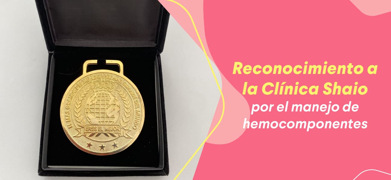 Banner prensa: Reconocimiento a la Clínica Shaio por el manejo de hemocomponentes Banner prensa: Reconocimiento a la Clínica Shaio por el manejo de hemocomponentes